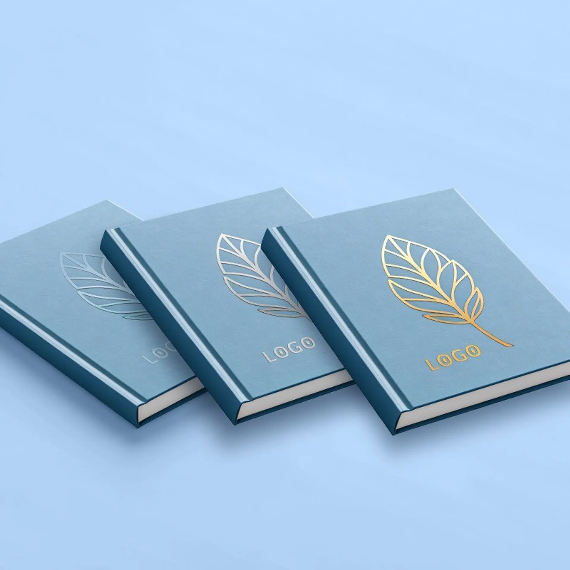 מחברת כריכה קשה בגימור מיוחד