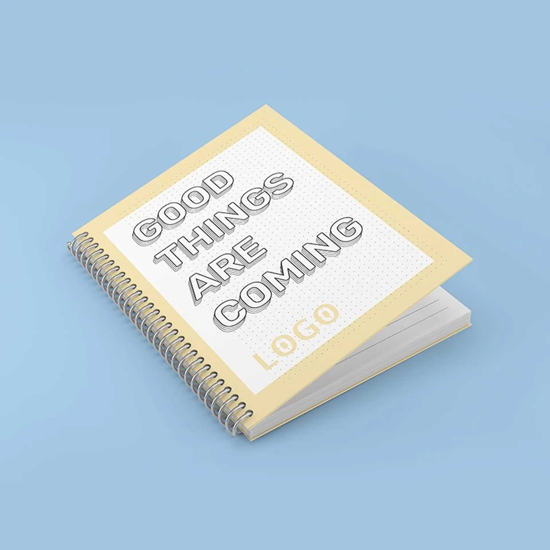 מחברת ספירלה בכריכה קשה