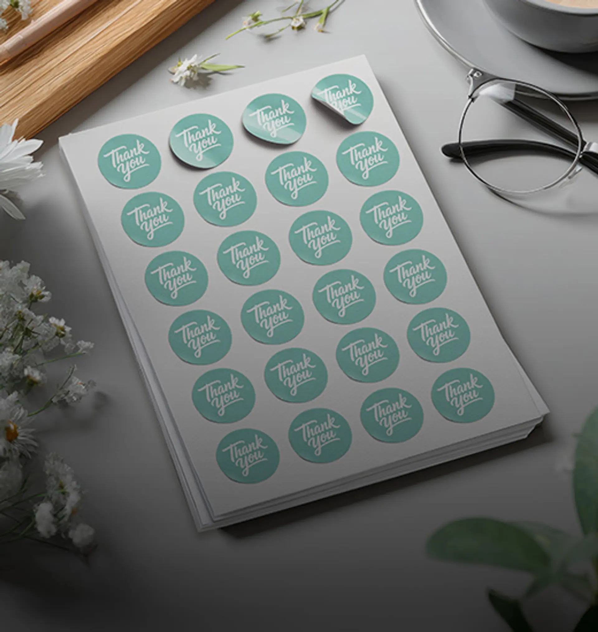 מדבקה קטנה, רושם גדול